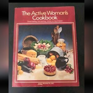 Vintage 1980 Avon The Active Woman’s Cookbook Cooking Recipes Cook Book